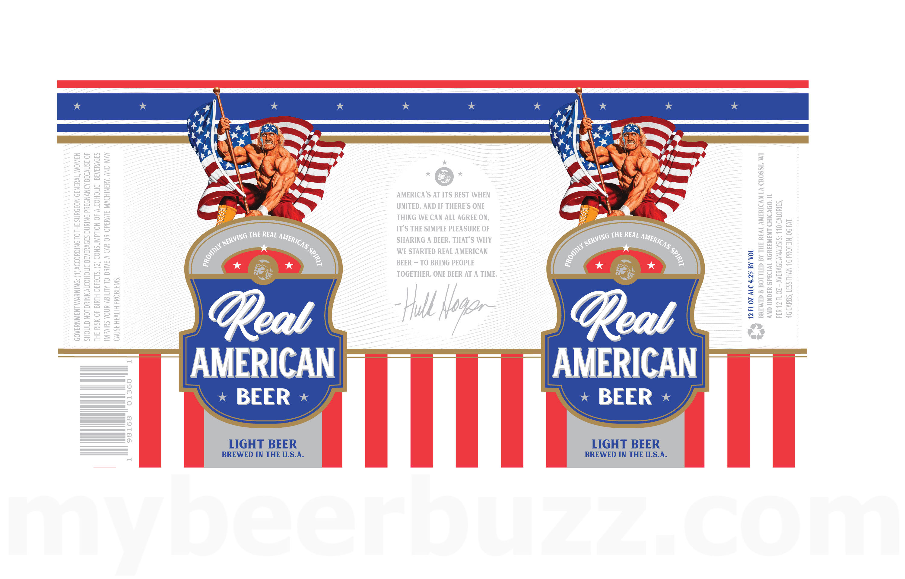 Great Central Brewing / The Real American Adding Real American Beer With Hulk Hogan