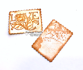 Nigezza Creates with Stampin' Up! Posted For You  to make Postage Stamp Mini Tags For Junk Journals & Scrapbooks