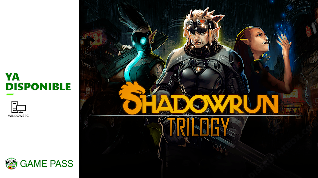 Shadowrun Trilogy ya disponible en PC Game Pass