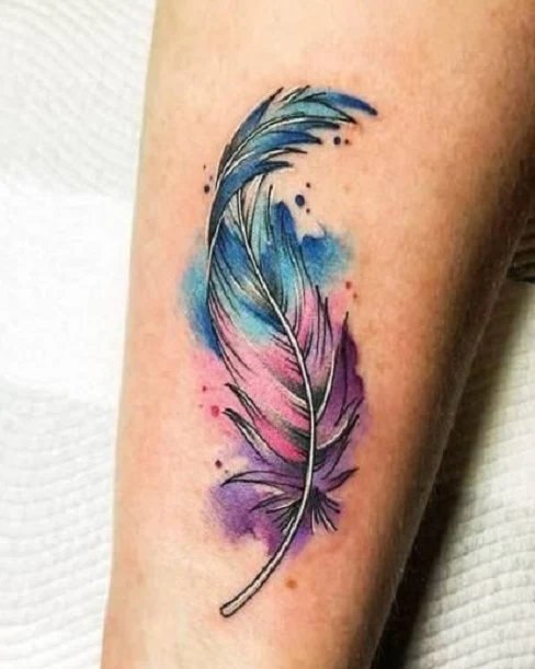 Awesome Feather Tattoo Ideas & Meanings -You will Love Them