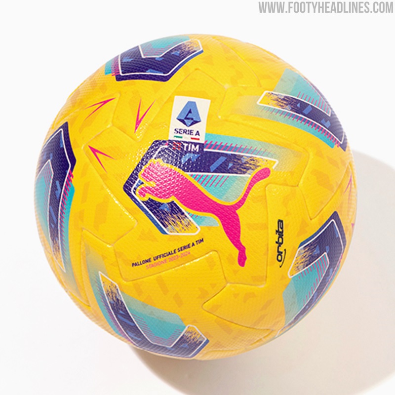 Balón Puma Orbita LaLiga «Yellow Ball» 2023/24