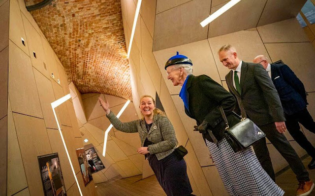 Danish Queen Margrethe attended a celebratory service at the Copenhagen Synagogue