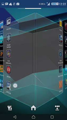 Aplikasi Next Launcher 3D Shell