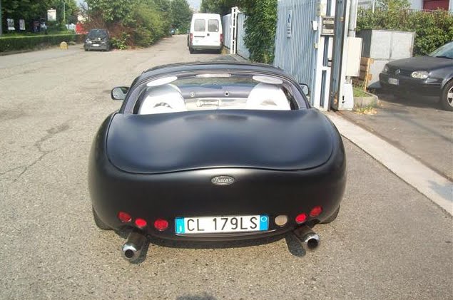 Maybe this could be an "ex" Spectraflair TVR Tuscan MK1 sold in Italy 