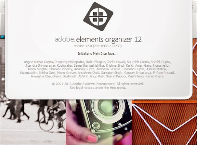 Adobe Photoshop Elements 12 is recently launched by Adobe and folks around us have already started exploring it. Here we are going to share some of the quick highlights of latest version and on daily basis, we shall be sharing specific details about this new release. We are really excited to explore this new version and I am sure that you will also be. Let's jump on to new stuff we have in 12th version of Adobe Photoshop Elements.So for this exploration, we clicked on 'Organizer' in the Welcome Screen of Photoshop Elements 12. Here I noticed a new icon for 12th version of Adobe Photoshop Elements and grey splash screen, which look more elegant. In Organizer, we have something new on the left pane as you can see in above image. There is a new section called 'Mobile Albums', which are related to Adobe Revel. In Elements 11 we had few workflows around Adobe Revel and now 12 brings a better way to leverage the features offered by Adobe Revel. We shall explore all that is separate post. Don't miss the video about access-anywhere @ http://www.adobe.com/products/photoshop-elements.htmlEditor brings lot of exciting things this time. My personal favorite so far is Puzzle Guided Edit. Going forward we shall talk in detail about - Auto Smart Tone, Content Aware Move, Straightening, Opening JPEGs in Adobe Camera Raw Dialog, Move Tool in Quick Edit Mode, Puzzle Effect, Zoom Effect, Restore Old Photographs, Online Services in Editor, Ordering Photobooks & Greeting cards through Editor, Share Panel in Editor, Share to Twitter & Adobe Revel & much more... So get your copy and explore the real power of 12th version of Adobe Photoshop Elements with us.