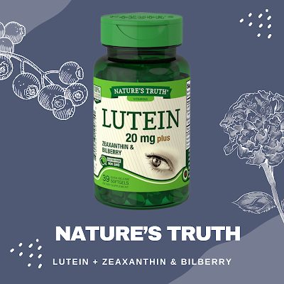 Nature’s Truth Lutein + Zeaxanthin & Bilberry OHO999.com