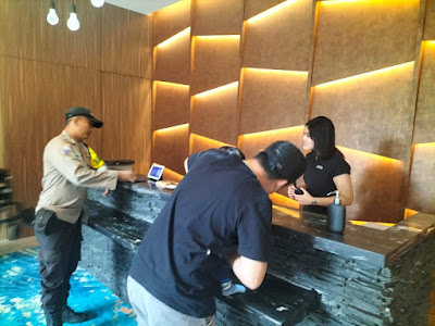 Dialogis personil cinangka dwngan hotel