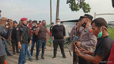 Kapolsek Percut Sei Tuan Janpiter: Ketua OKP Harus Bertanggung Jawab Terkait Bentrok di Sampali