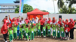 YJI Padang Meriahkan Gebyar Kampung KB Mantap di Kampung Lapai