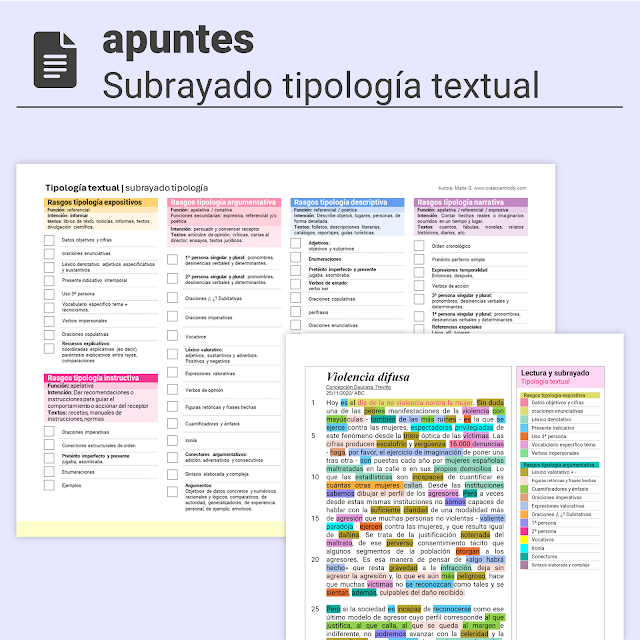 apuntes tipologia textual