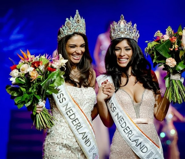 Miss Netherlands Nederland Universe World is Tatjana Maul & Yasmin Verheijen