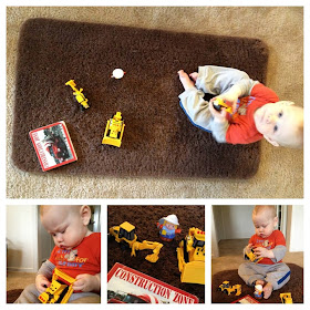 infant construction play