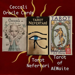 CeccoliOracleCards　NefertariTarot　TrotOfAEWait