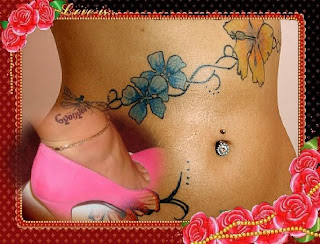 Tattoo Flower Girls