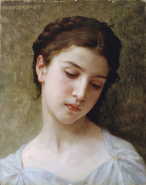 William Adolphe Bouguereau,portrait, genre painting