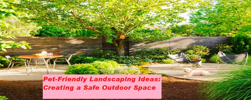 Pet-Friendly Landscaping Ideas: Creating a Safe Outdoor Space