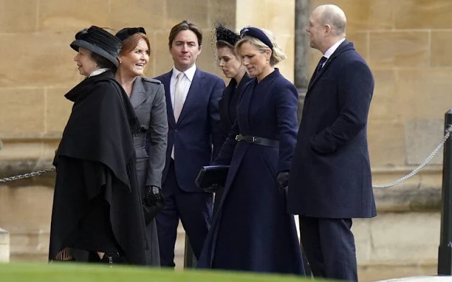 Queen Camilla, Queen Letizia, the Duchess of Gloucester, Sarah Ferguson, Princess Beatrice, Princess Marie-Chantal, Zara Tindall