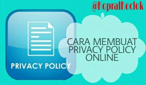 cara membuat privacy policy