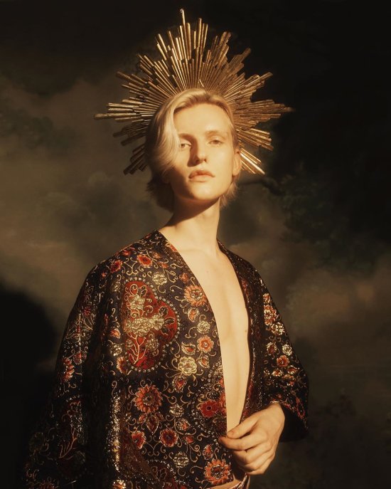 A. J. Hamilton thetogfather instagram arte fotografia mulheres modelos sensuais renascentismo pinturas