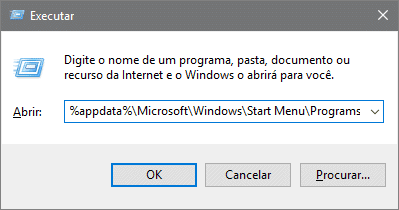 Como abrir appdata windows 8