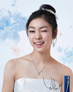 Korean Celeb Female Skater Yu-Na Kim