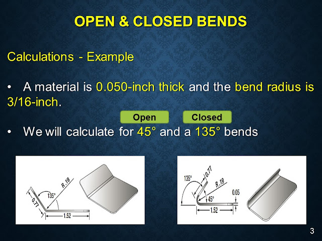 Open and closed bends