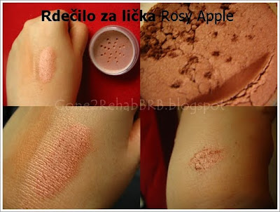  rdečilo za lička Lily Lolo Rosey Apple blusher iz spletne trgovine Specia urbana trgovinica v Sloveniji