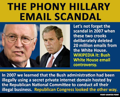 Image result for bush's lost emails