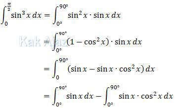 Integral sin^3 x