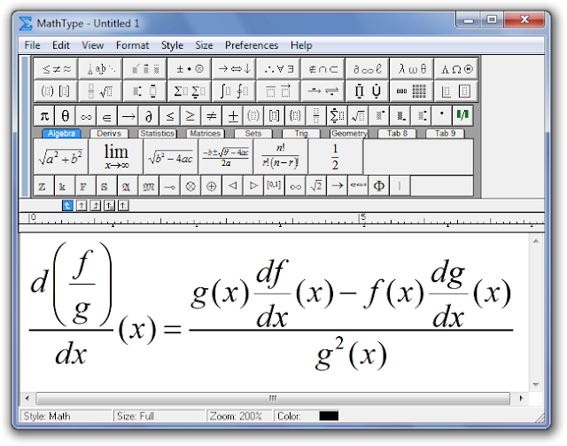 MathType 6.0 Free Download for PC