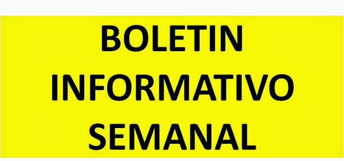 BOLETINES INFORMATIVOS