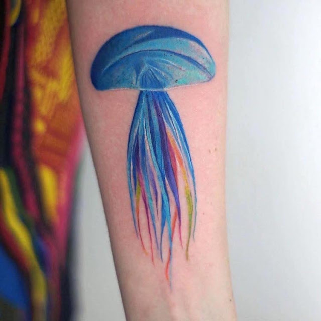 25 + Inspiring Watercolor Tattoos Designs Which Are Added The Beautyness 
