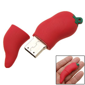 Red Hot Chili USB drive spices up your data