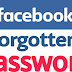 I forgot My Password On Facebook