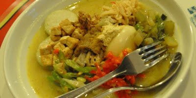 gambar Lontong cap gomeh