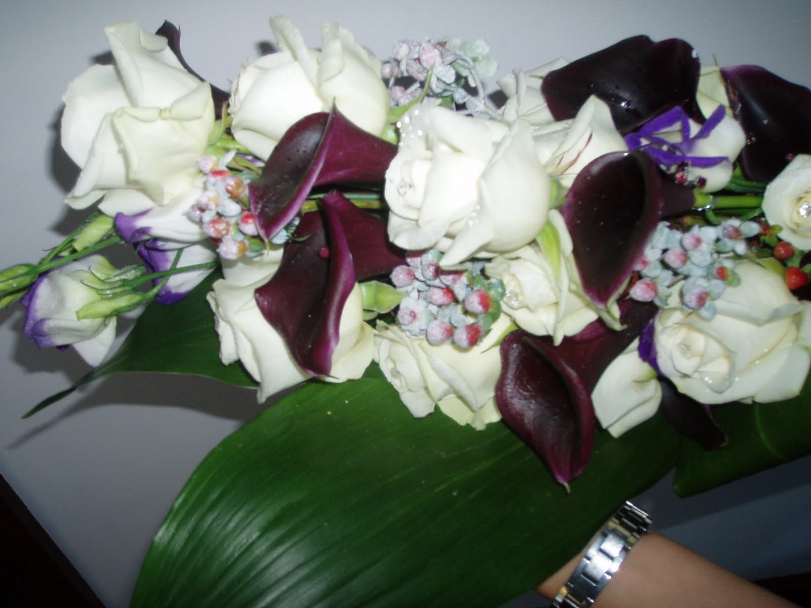 christmas wedding bouquet