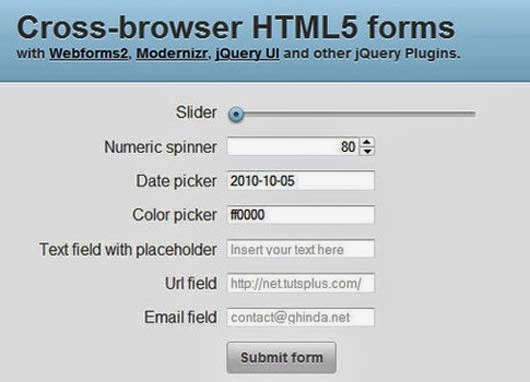 How to Build Cross-Browser HTML5 Form