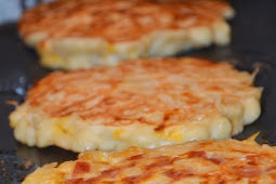 Macaroni and Cheese Pancakes