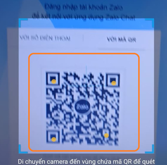 Cách 2: Hướng dẫn Đăng nhập Zalo Web bằng mã QR c