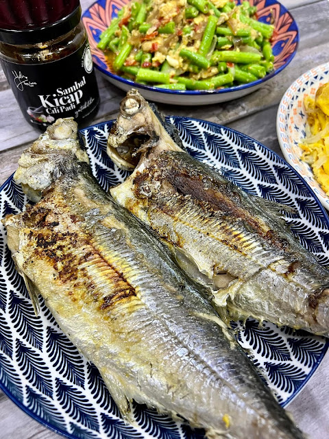 Ikan Bakar Cencaru Cecah Sambal Kicap Yatie Kitchen