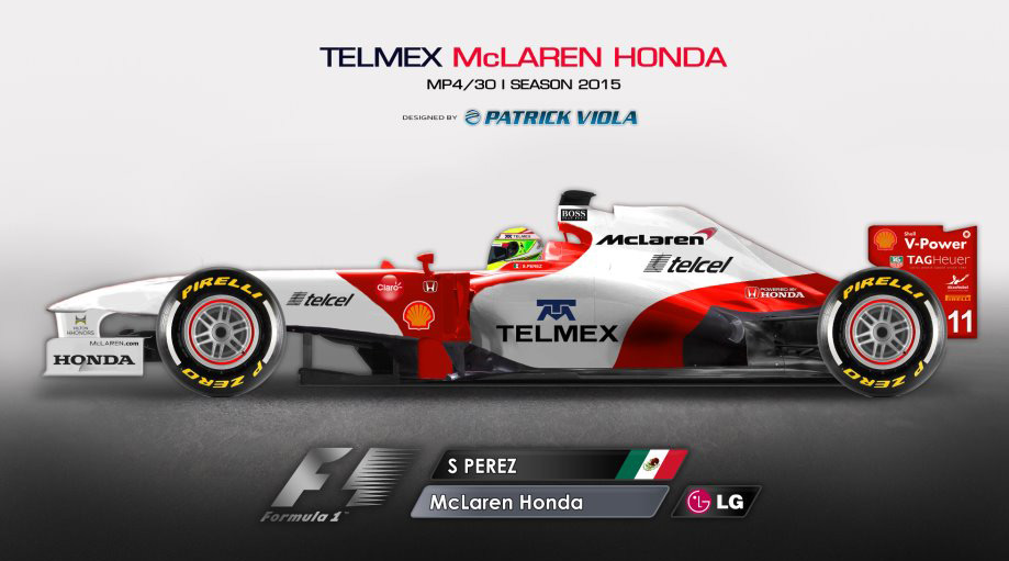 2015 McLaren Honda Livery