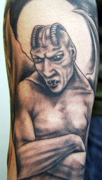 Devil Demon Tattoo Design
