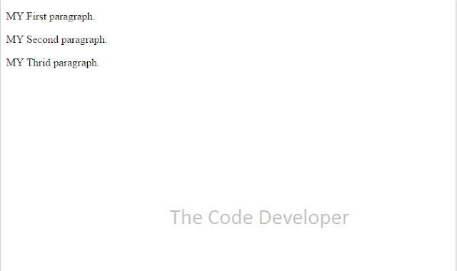 HTML Paragraphs Tags | Pagargraph Tags in HTML