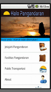 Halo Pangandaran - Aplikasi Peta Wisata Pangandaran untuk Hp Android