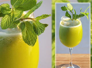 Pineapple mint juice recipe 