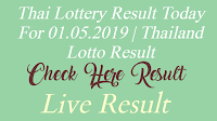 Thai Lottery Result Today