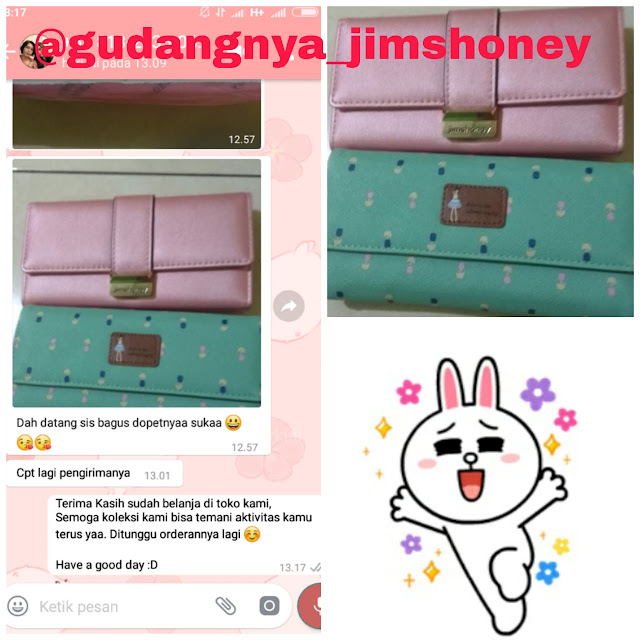 Testimoni Dompet Jimshoney Amour Wallet