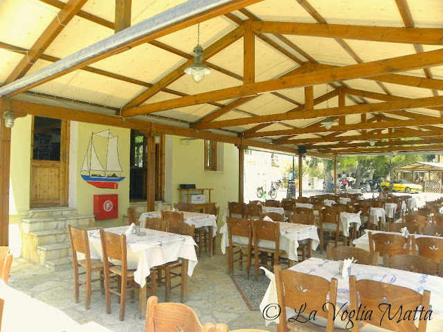 ristorante Avra a Kioni, isola di Itaca