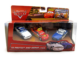 cars to protect and serve mattel diecasts