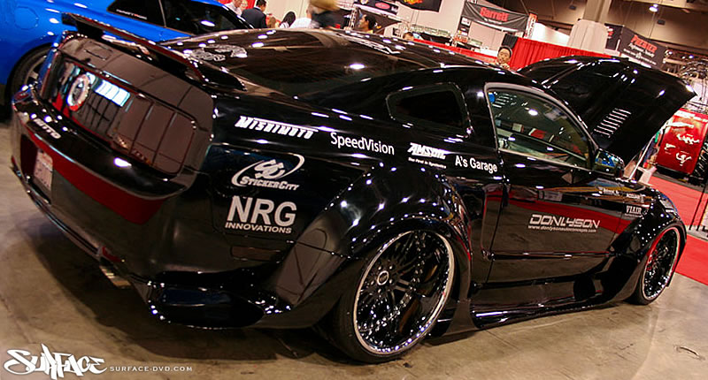 One of the cleanest new mustangs we have seen which was at SEMA 2009